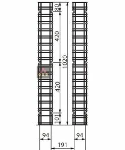 VISIORACK Support mural chromé pour 24 bouteilles de 75cl - Bouteilles inclinées 11 VISIORACK Support mural chromé pour 24 bouteilles de 75cl - Bouteilles inclinées -VISIORACK - magasin 2316 15073 800 600