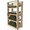 VISIORACK Meuble de rangement en bois pour 72 bouteilles