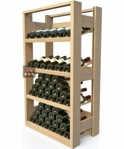 VISIORACK Meuble de rangement en bois pour 72 bouteilles