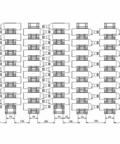 VISIORACK Support mural de 8 bouteilles de taille Magnum - Bouteilles horizontales