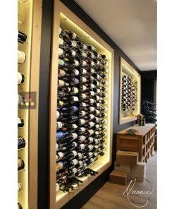 VISIORACK Support mural de 8 bouteilles de taille Magnum - Bouteilles horizontales 10 VISIORACK Support mural de 8 bouteilles de taille Magnum - Bouteilles horizontales -VISIORACK - magasin 2524 19108 800 600