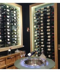 VISIORACK Support mural chromé pour 24 bouteilles de 75cl - Mixte bouteilles horizontales/inclinées 10 VISIORACK Support mural chromé pour 24 bouteilles de 75cl - Mixte bouteilles horizontales/inclinées -VISIORACK - magasin 3082 22404 800 600