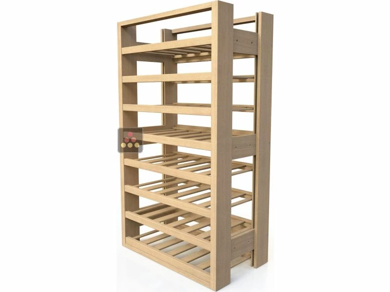 VISIORACK Meuble de rangement en bois pour 48 bouteilles 7 VISIORACK Meuble de rangement en bois pour 48 bouteilles – Image 5