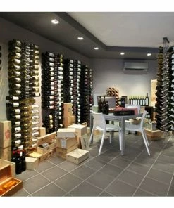 SOBRIO Porte-Bouteilles mural en plexiglas pour 14 bouteilles de champagne (illumination LED optionnelle) 9 SOBRIO Porte-Bouteilles mural en plexiglas pour 14 bouteilles de champagne (illumination LED optionnelle) -VISIORACK - magasin 3279 18479 800 600