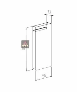 SOBRIO Solution murale de rangement de bouchons