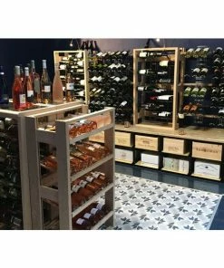 VISIORACK Meubles de rangement en bois pour 384 bouteilles