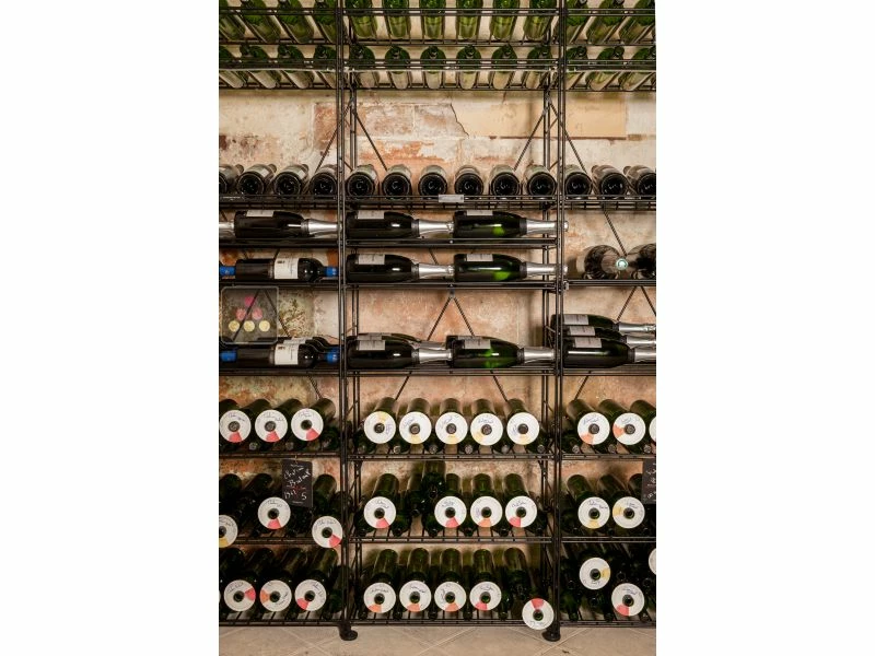 L'ATELIER du VIN Rangement modulaire métallique pour 77 bouteilles - H90cm 7 L'ATELIER du VIN Rangement modulaire métallique pour 77 bouteilles - H90cm – Image 5