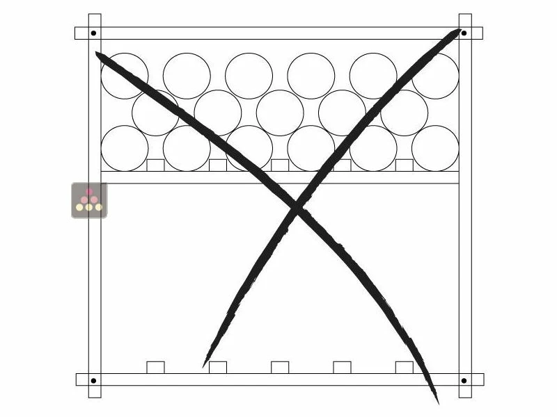 Ma Cave à Vin Lot de 8 casiers modulaires en hêtre massif pour 312 Bouteilles 4 Ma Cave à Vin Lot de 8 casiers modulaires en hêtre massif pour 312 Bouteilles – Image 2