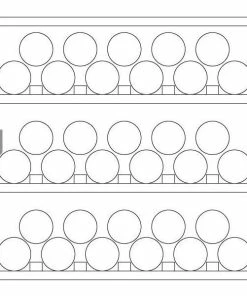 Ma Cave à Vin Lot de 10 casiers modulaires en hêtre massif pour 390 Bouteilles