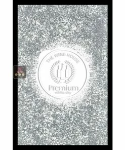 Ma Cave à Vin Panneau décoratif en verre de synthèse rétro-éclairé avec inscription personnalisable - Inclusions Pépites