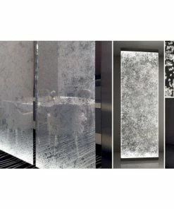 Ma Cave à Vin Panneau décoratif en verre de synthèse rétro-éclairé avec inscription personnalisable - Inclusions Pépites -VISIORACK - magasin 5728 24612 800 600