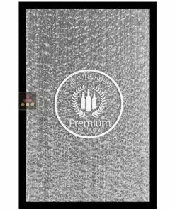 Ma Cave à Vin Panneau décoratif en verre de synthèse rétro-éclairé avec inscription personnalisable - Inclusions Cascade