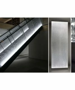 Ma Cave à Vin Panneau décoratif en verre de synthèse rétro-éclairé avec inscription personnalisable - Inclusions Cascade -VISIORACK - magasin 5729 24620 800 600