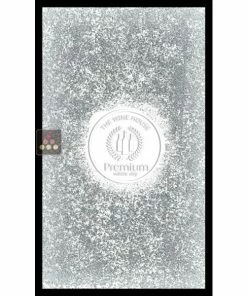 Ma Cave à Vin Panneau décoratif en verre de synthèse rétro-éclairé avec inscription personnalisable - Inclusions Pépites