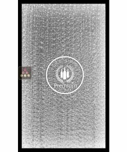 Ma Cave à Vin Panneau décoratif en verre de synthèse rétro-éclairé avec inscription personnalisable - Inclusions Cascade