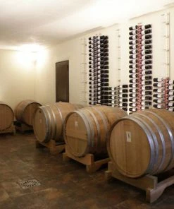 SOBRIO Support mural en plexiglas transparent pour 21 bouteilles de Champagne horizontales