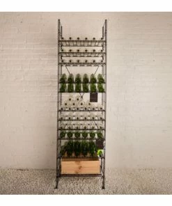 L'ATELIER du VIN Rangement modulaire métallique pour 238 bouteilles - H170cm -VISIORACK - magasin 5992 28024 800 600