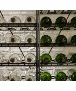 L'ATELIER du VIN Rangements modulaires métalliques pour 462 bouteilles - H170cm