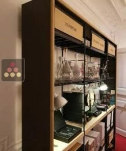 L'ATELIER du VIN Flamme personnalisée (bois + gravure) pour L'Atelier du Vin Essential System