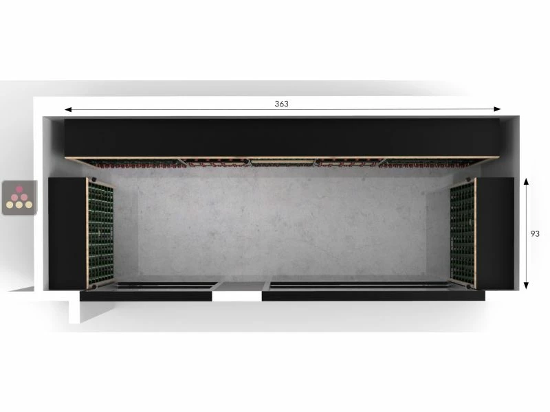 Ma Cave à Vin Aménagement de cave Bois et métal pour 667 bouteilles - Fabrication spécifique Essential System 5 Ma Cave à Vin Aménagement de cave Bois et métal pour 667 bouteilles - Fabrication spécifique Essential System – Image 3