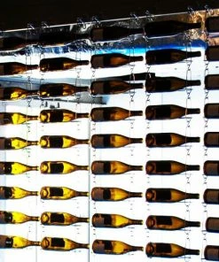 CHAIN MY WINE Support mural de 12 bouteilles -VISIORACK - magasin 8444 37180 800 600