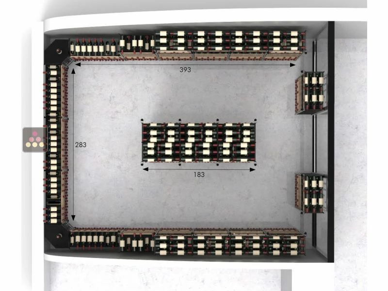 Ma Cave à Vin Aménagement Bois et métal pour caves de 15000 bouteilles avec salle prestige - Fabrication spécifique 4 Ma Cave à Vin Aménagement Bois et métal pour caves de 15000 bouteilles avec salle prestige - Fabrication spécifique – Image 2