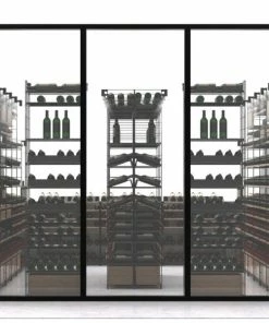 Ma Cave à Vin Aménagement Bois et métal pour caves de 15000 bouteilles avec salle prestige - Fabrication spécifique 9 Ma Cave à Vin Aménagement Bois et métal pour caves de 15000 bouteilles avec salle prestige - Fabrication spécifique -VISIORACK - magasin 8686 38268 800 600