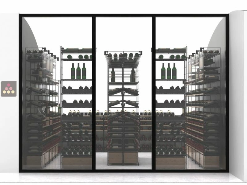 Ma Cave à Vin Aménagement Bois et métal pour caves de 15000 bouteilles avec salle prestige - Fabrication spécifique 5 Ma Cave à Vin Aménagement Bois et métal pour caves de 15000 bouteilles avec salle prestige - Fabrication spécifique – Image 3