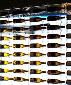 CHAIN MY WINE Support mural de 6 bouteilles -VISIORACK - magasin 887 28495 800 600