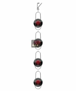 CHAIN MY WINE Lot de 7 supports muraux de 4 bouteilles de taille magnum